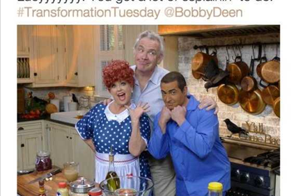 Paula Deen Tweets Photo With Son In 'Brownface,' Controversy Ensues