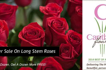Carithers Flowers: Voted Best Florist Atlanta, unique flower arrangements, Roses, Orchids with same-day flower delivery