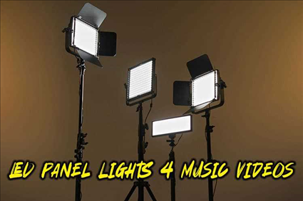 Top 5 LED Panel Light Kits to Elevate Your Music Videos - J.Scalco