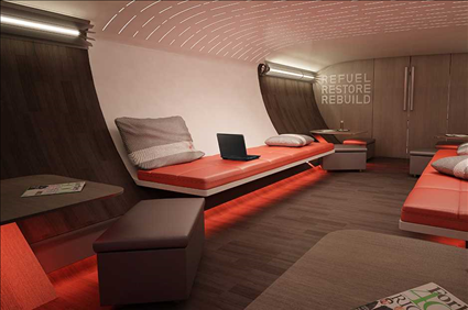 Nike Conceptualizes the Ultimate Private Jet for Athletes