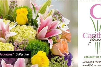 Carithers Flowers: Voted Best Florist Atlanta, unique flower arrangements, Roses, Orchids with same-day flower delivery