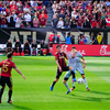 Atlanta United Fc Vs Chicago Fire MLS Fight for ball in Chicago territory