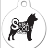 Shiba Scout Rescue Pet ID Tag