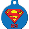 Super Dog Name Tag