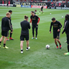 Atlanta United FC Mark Bloom Pregame Warmup with Romario Williams